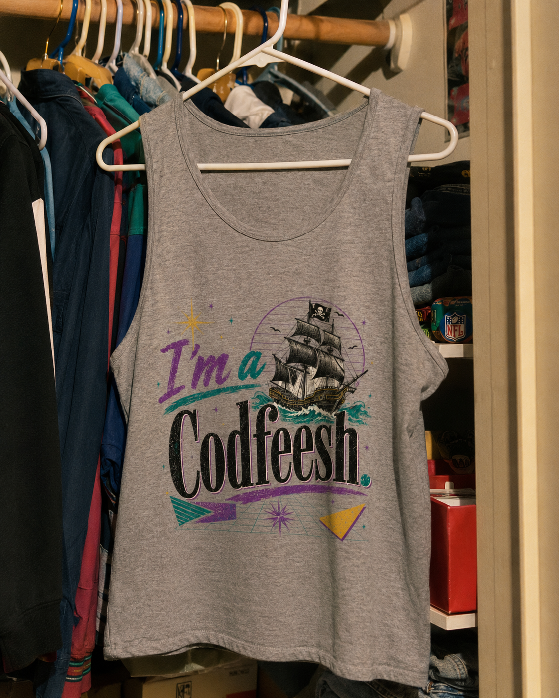 Codfeesh:001 Tank Top