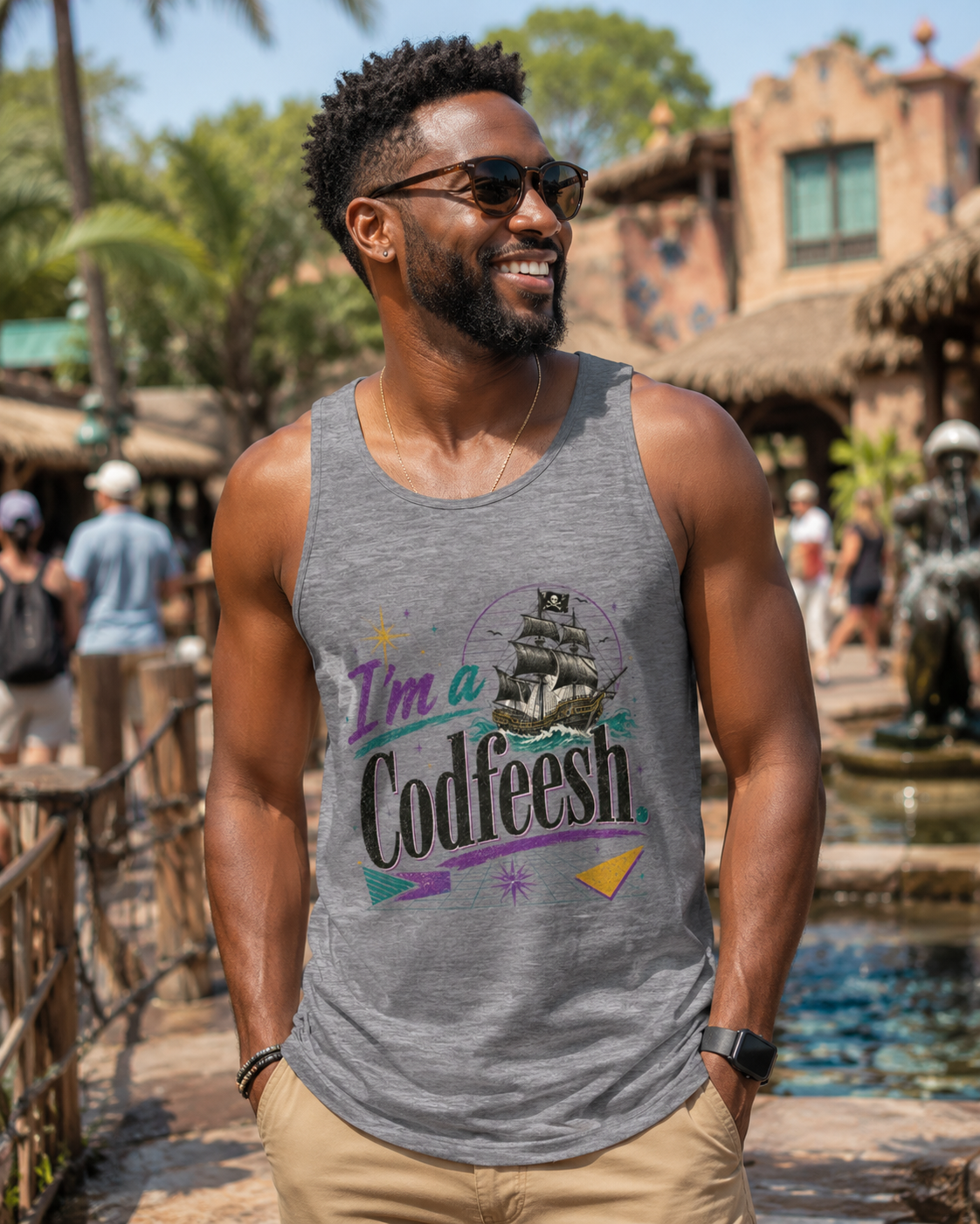 Codfeesh:001 Tank Top